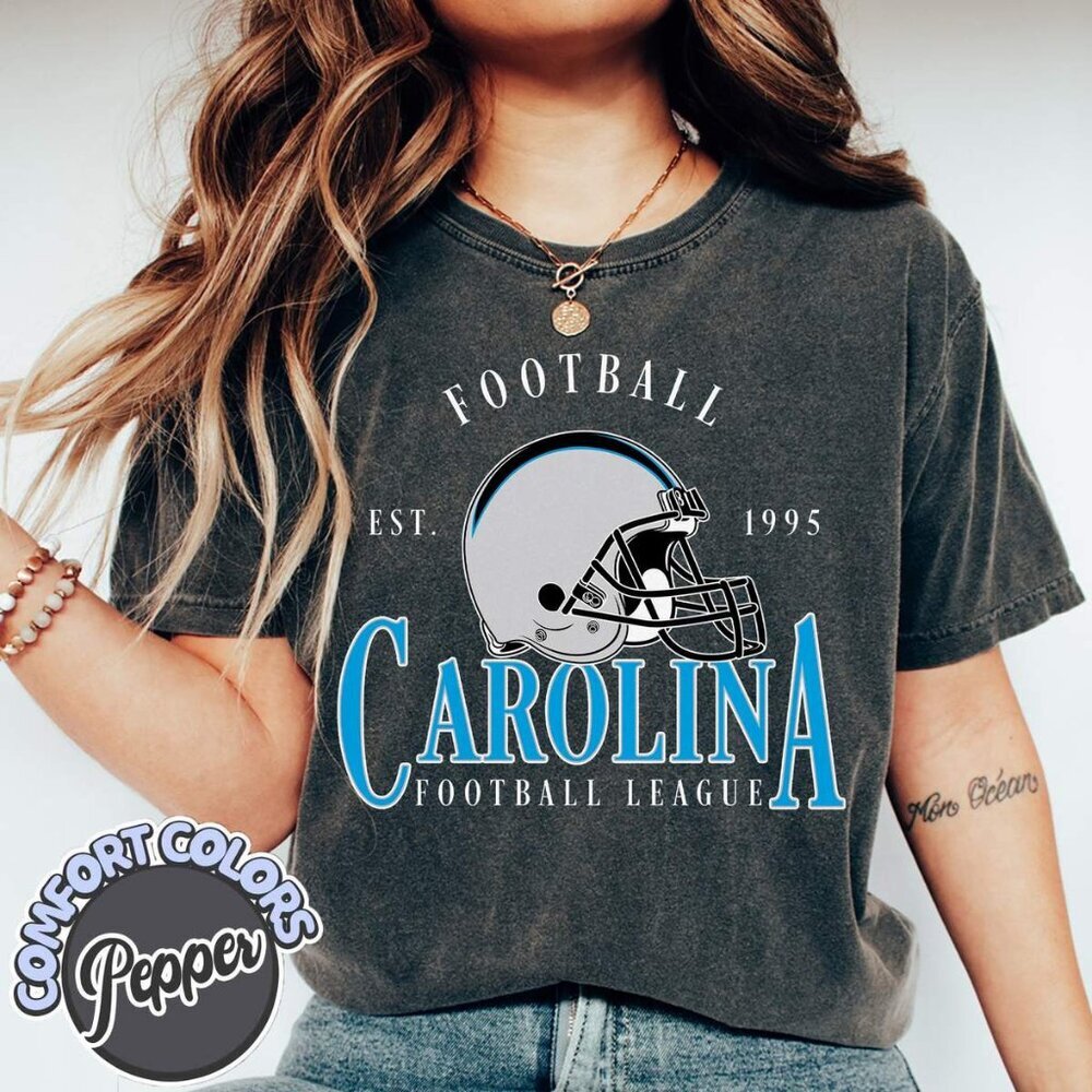 Carolina Football Retro-Inspired Comfort Colors T-Shirt 91